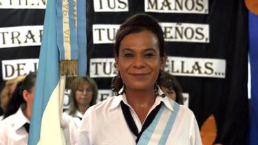 Se recibió Cleo Ailin Ceballos, la abanderada trans sanjuanina