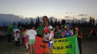 Cierre de la temporada de colonias de verano en Caucete