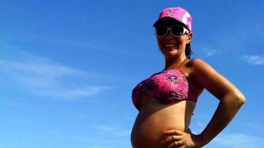 Mikaela, una mami en la dulce espera