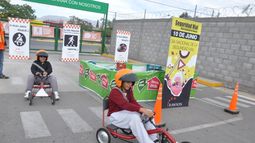 Alumnos de escuelas rawsinas se divirtieron aprendiendo sobre seguridad vial