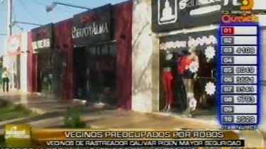 Vecinos de Rivadavia piden más control policial ante ola de robos