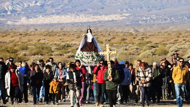 Capilla de Achango: los fieles honraron a la Virgen del Carmen con la fe intacta