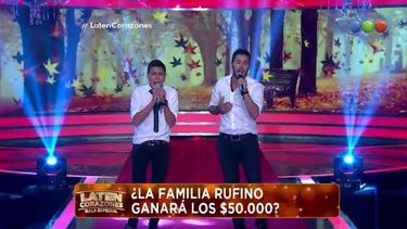 Juan Cruz Rufino ganó un jugoso premio en el programa Laten Corazones