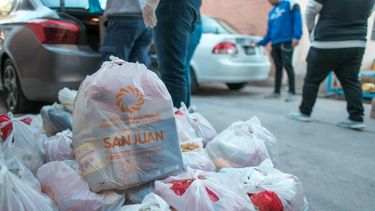 Mirá cómo hacer para anotarte en el nuevo reparto de bolsones de mercadería en San Juan