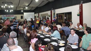 Los canillitas celebraron su día con una mega parrillada