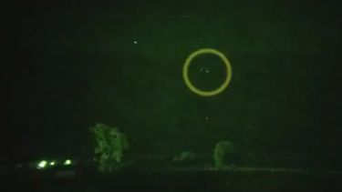 ¿Alguien dijo Ovnis?, extrañas luces fueron captadas en Pie de Palo