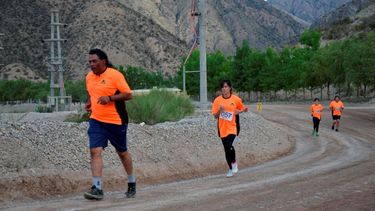 Más de 70 deportistas corrieron la primera maratón por la mina Gualcamayo