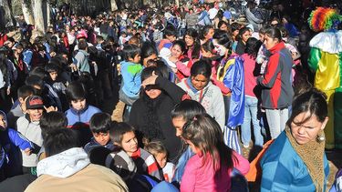 Ernesto Malla festejó con los chicos en Sarmiento