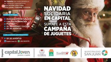 Sumate con tu donación a la Navidad Solidaria en Capital