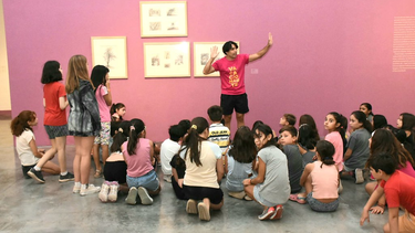 El Vacacionarte vive una nueva edición en el Museo Franklin Rawson.