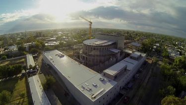 Teatro del Bicentenario: Superó el 60% de la construcción