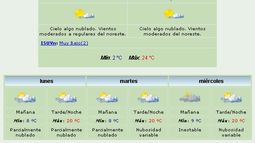 Domingo caluroso: Habrá máxima de 24 grados