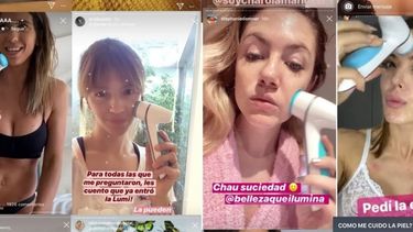 Cómo funciona en San Juan la maquinita de la cara, el producto que generó polémica entre famosas