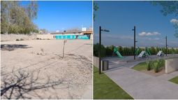 Antes y después: cómo quedarán los espacios verdes que se recuperarán en Capital