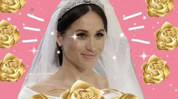 Piel al natural y pecas, las claves del maquillaje de Meghan en su boda