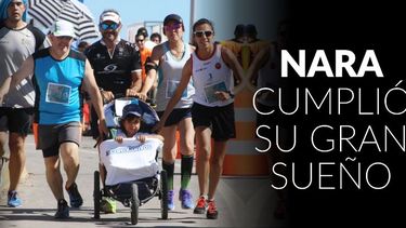 Nara cumplió su gran sueñoNara, la pequeña gran inspiradora del #CorroConVos