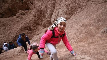 Más de 300 personas se subieron a la aventura del trekking familiar