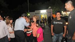 Un encuentro emotivo entre Uñac y la familia de Gioja en el Rawson