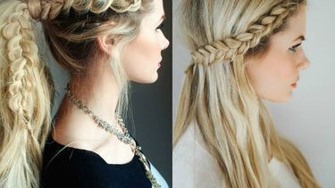 Cinco peinados con trenzas que podés hacer en pocos minutos