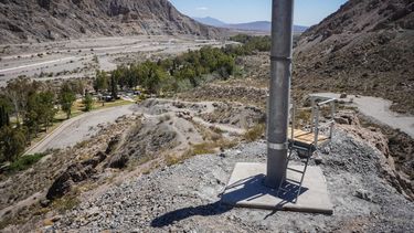 La impactante tirolesa del Parque Aventuras, en la Quebrada de Zonda, ya está lista para ser usada. Ahora, se espera que el espacio sea concesionado.