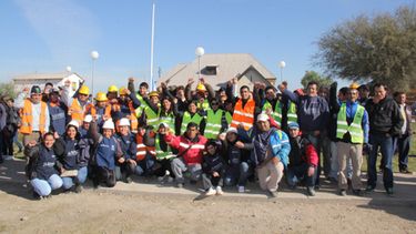 Tres cooperativas de Argentina Trabaja construyeron el flamante barrio