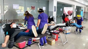Armaron una colecta de sangre para poder abastecer a la Salud de San Juan