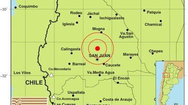 Un sismo para arrancar el viernes en San Juan