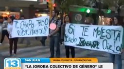 Acoso callejero: Las chicas se movilizaron contra los piropos groseros