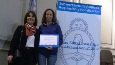 Profesionales de Salud Pública recibieron la Beca Dr. Abraam Sonis 2017