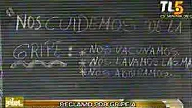 Padres preocupados por no ser informados de casos de Gripe A en la escuela