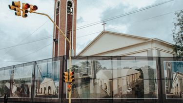 Las mejores imágenes de la remodelación del templo de Jáchal