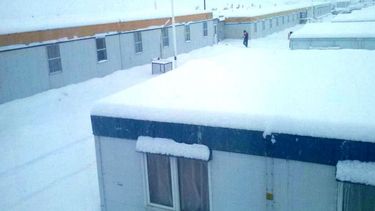 Así amaneció este domingo Veladero