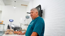 El carnicero asaltado contó que es el cuarto hecho delictivo que sufre. El carnicero asaltado contó que es el cuarto hecho delictivo que sufre.