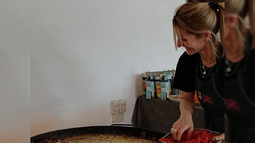 La paella de Los Gómez ahora está en Rawson