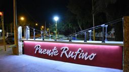 Remodelaron una emblemática esquina santaluceña: el Puente Rufino