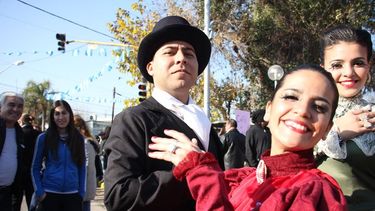 Mirá todo el color de un nuevo homenaje a la bandera