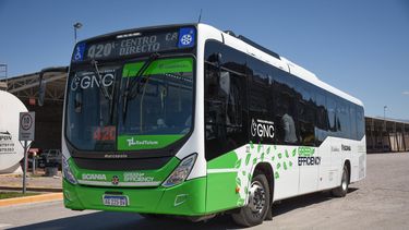 La Red Tulum prueba el primer colectivo a GNC en San Juan