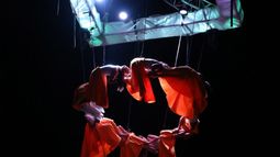 Mirá las increíbles imágenes de una noche soñada