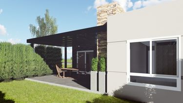 Cómo serán las casas que construirá el IPV en los departamentos alejados