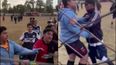 escandalo: jugadores del futbol jachallero se fueron a las trompadas escandalo: jugadores del futbol jachallero se fueron a las trompadas