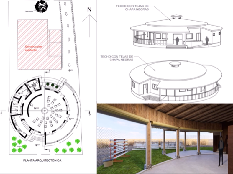 El diseño que más gustó a la comunidad.