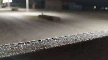 Todo congelado: San Juan amaneció bajo cero