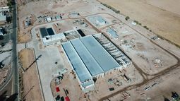 La obra de la fábrica sanjuanina de paneles solares avanza a gran velocidad