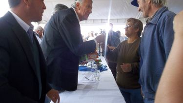 De Castro a Gioja: “Un gracias grandote a este Gobernador que es casi un angaquero”