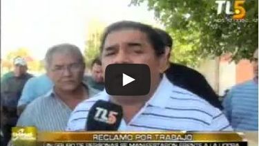 Se manifestaron frente a UOCRA por trabajo