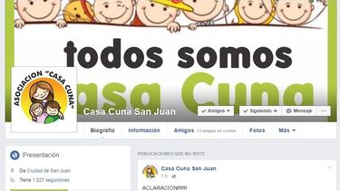 Casa Cuna advirtió sobre estafadores que reciben donaciones a su nombre