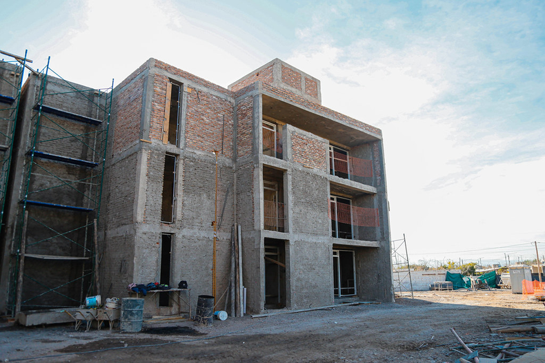 Barrio Los Surcos, en Chimbas. Barrio Los Surcos, en Chimbas.