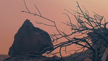 El video que muestra cómo se ve Ischigualasto bajo el impacto del viento Zonda.