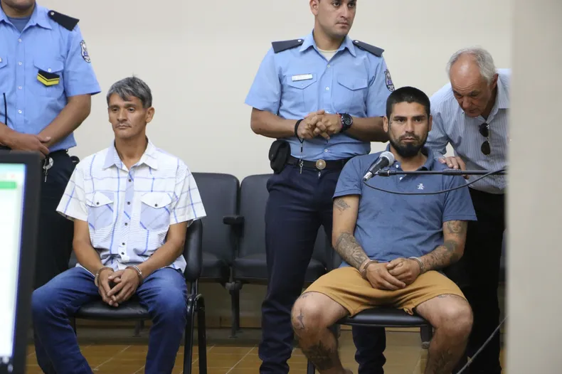 Arancibia y Lara, en la audiencia de este miércoles.