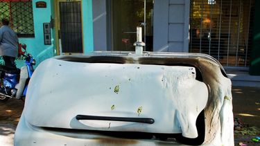 Capital alarmado por el incendio de contenedores